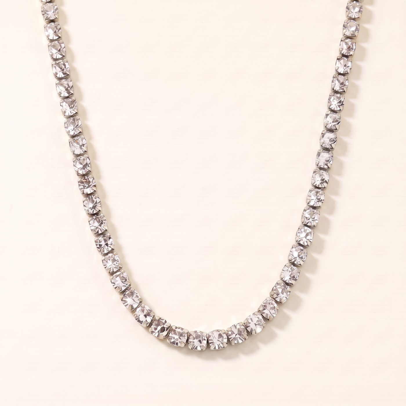 THEA. Diamond Tennis Necklace