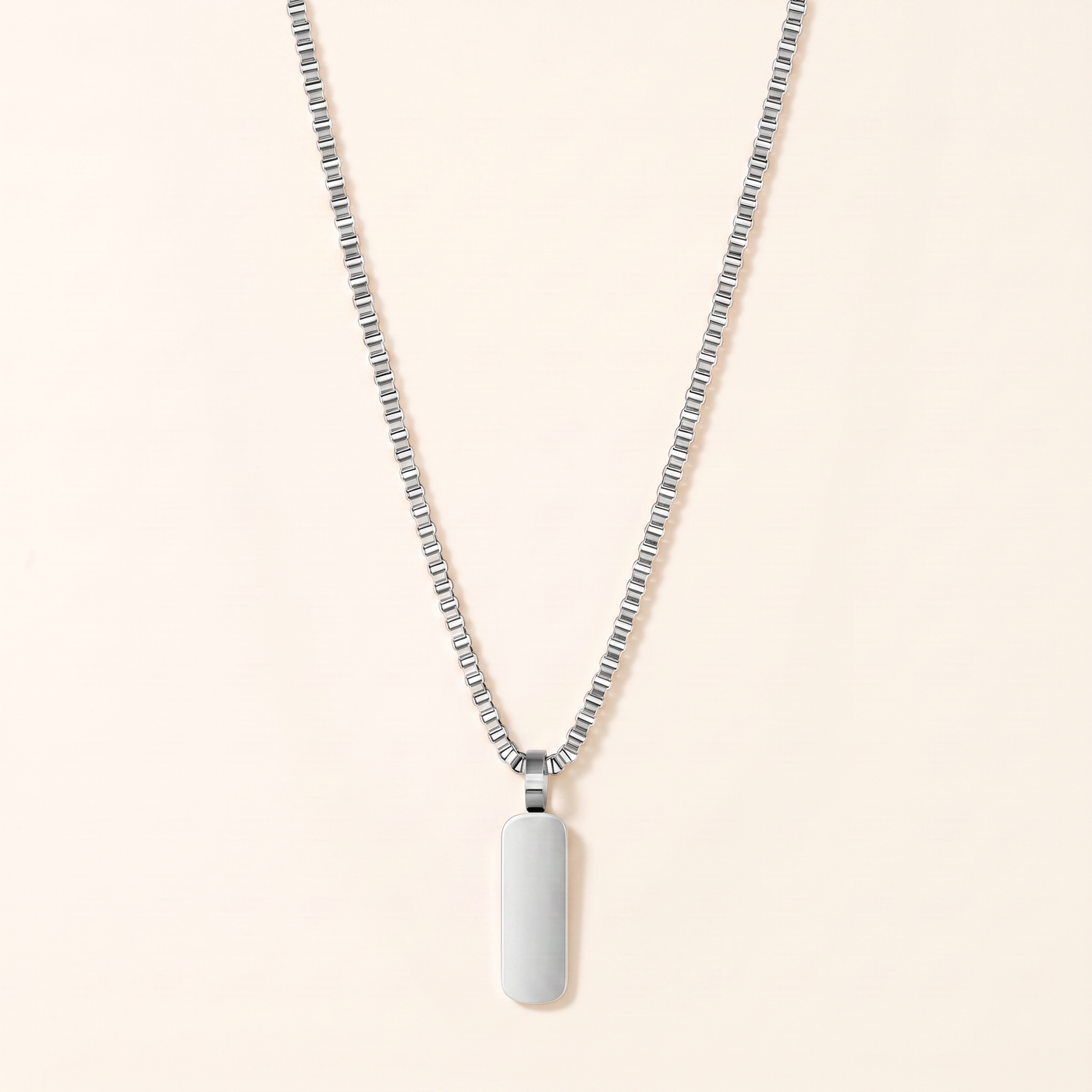 ASHER. Minimal Bar Pendant Necklace