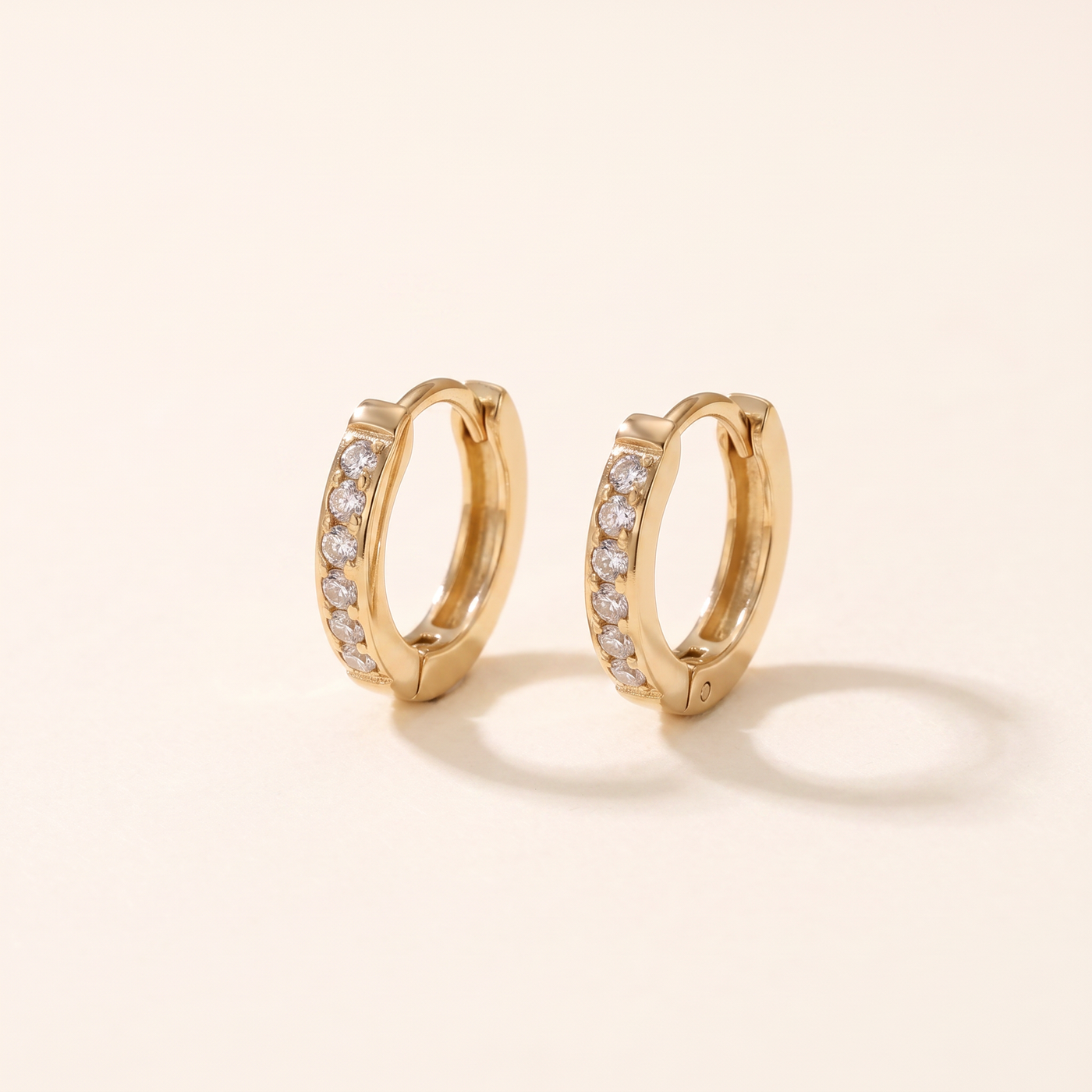 BREE. Tiny Hoop Earrings