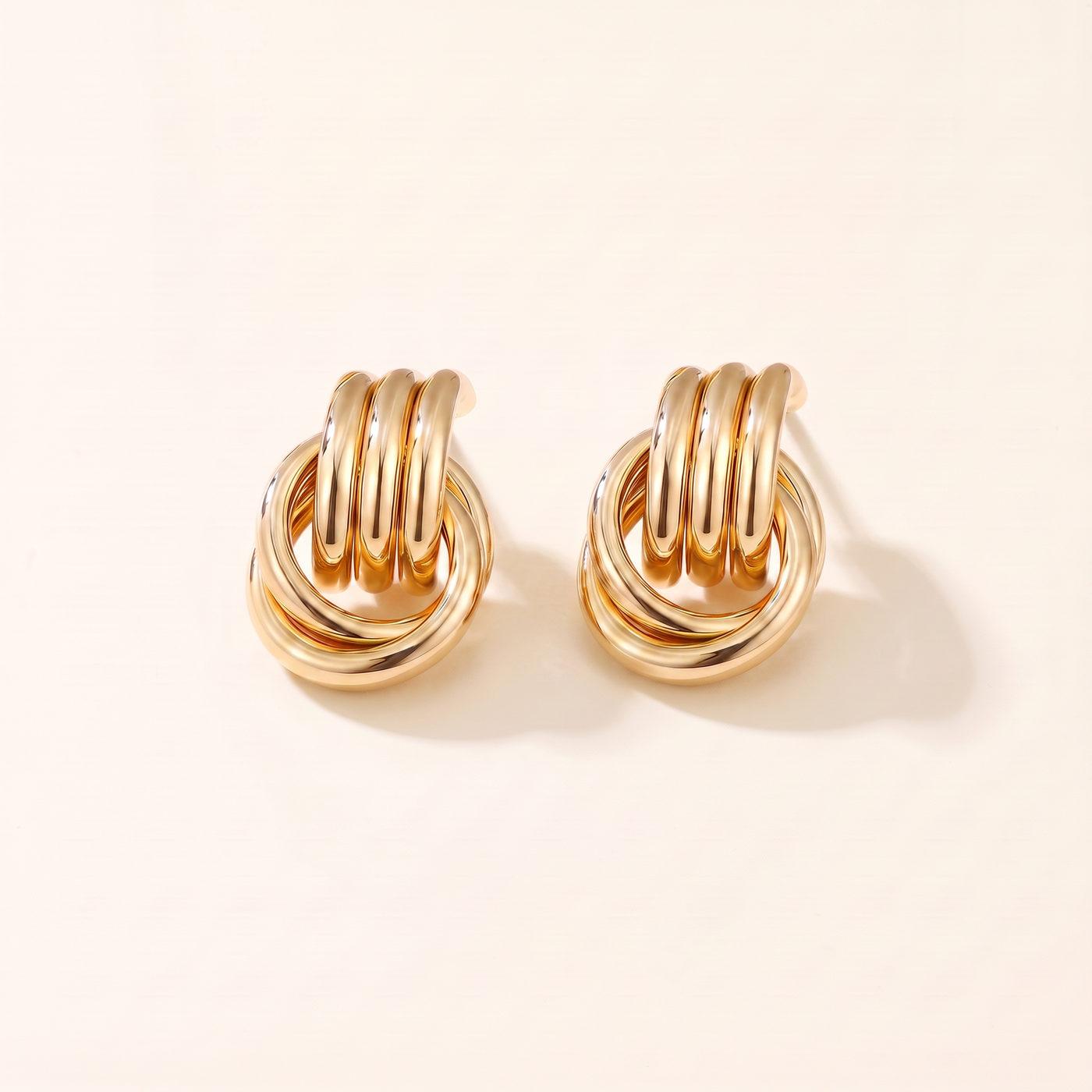 LUNA. Layered Hoop Earrings