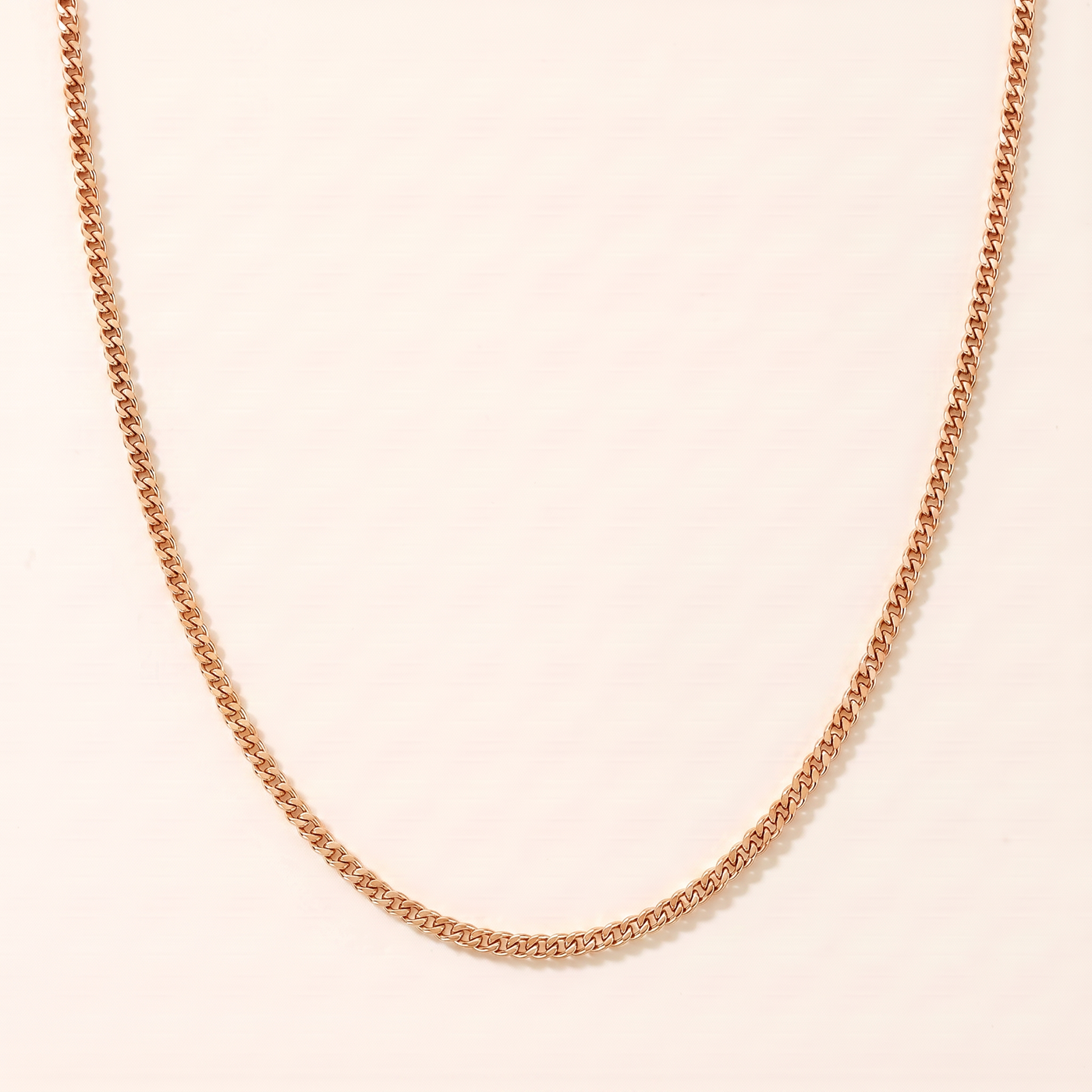 HUDSON. Cuban Chain Necklace 3mm