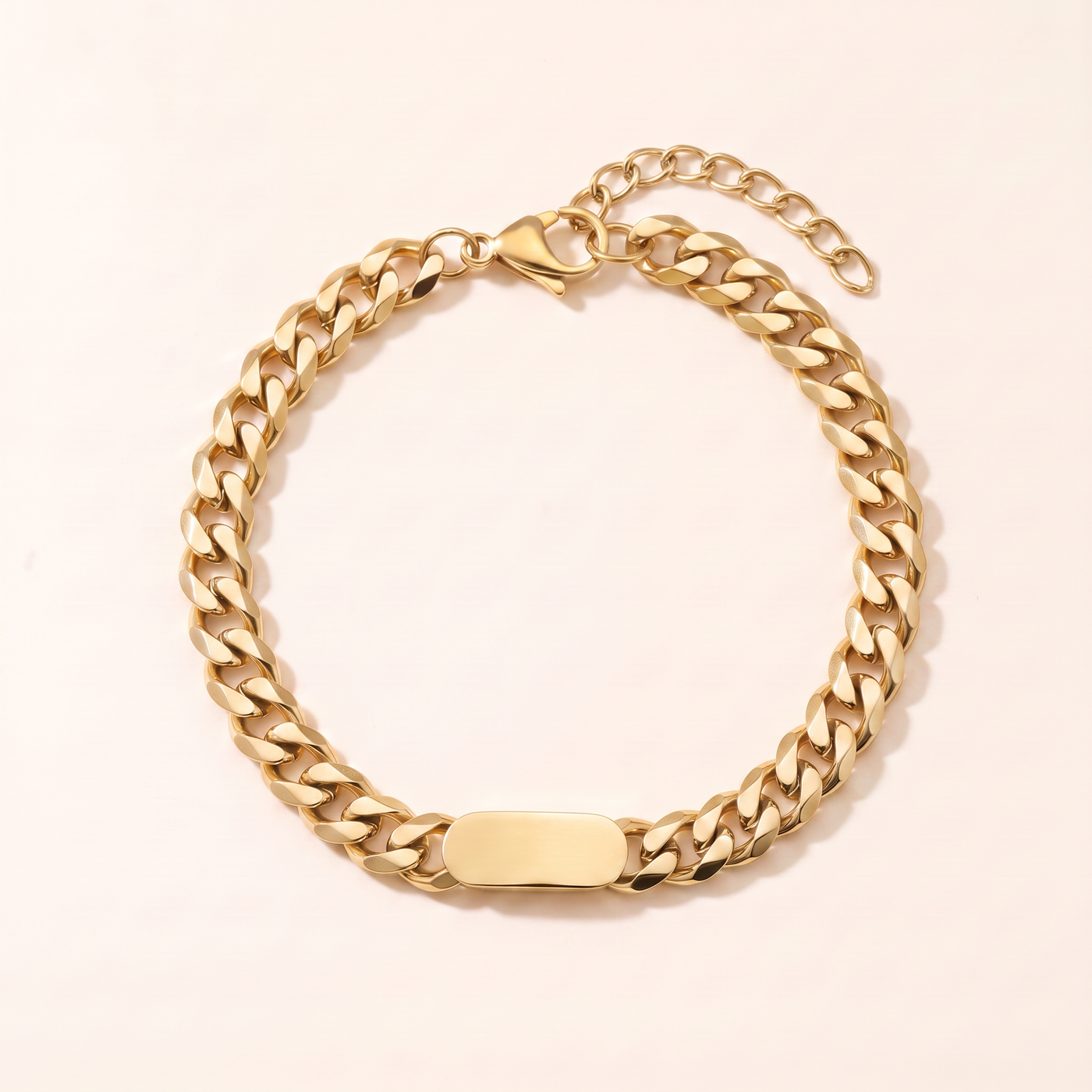 KANE. Cuban Chain Bracelet 7MM
