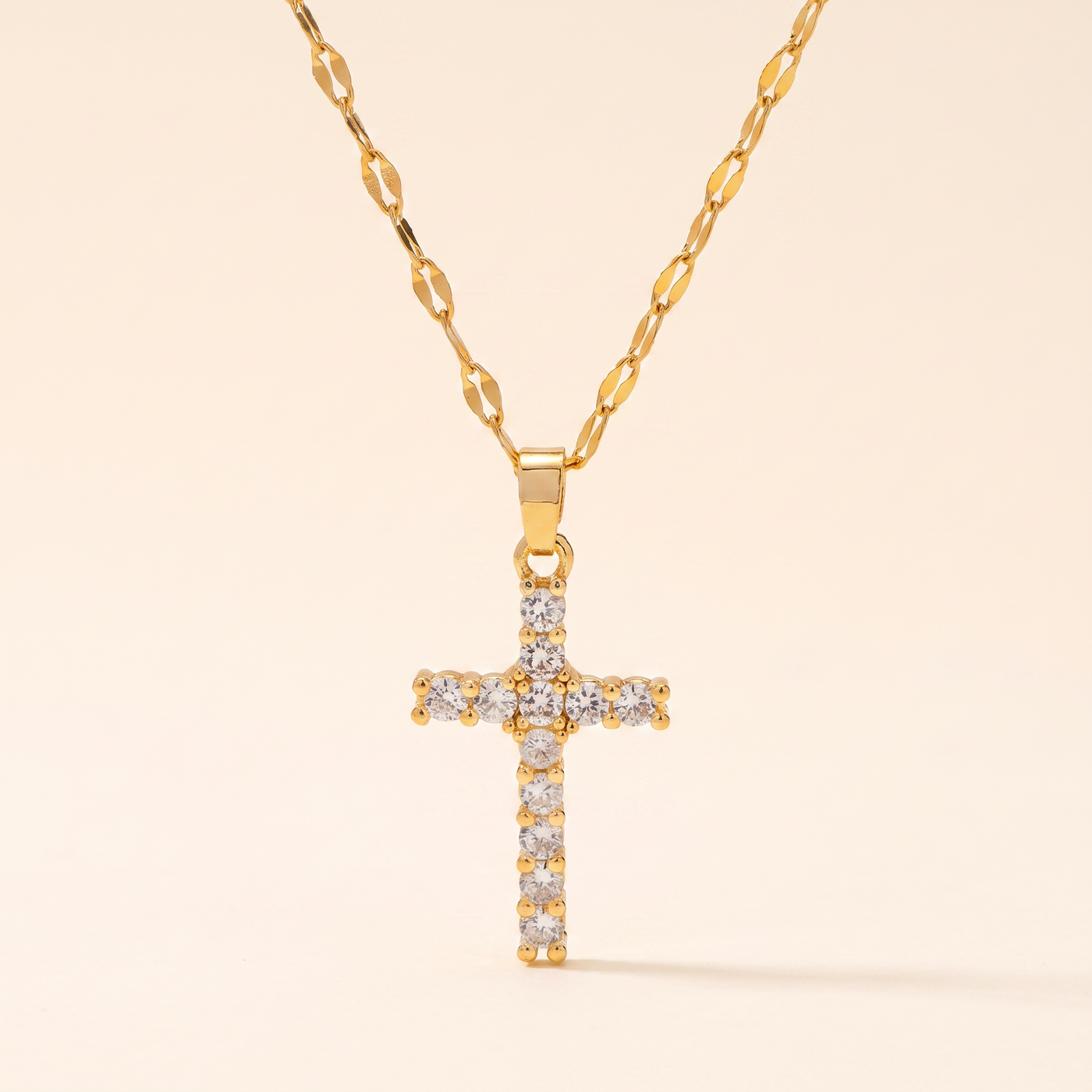 SIENNA. Cross Pendant Necklace