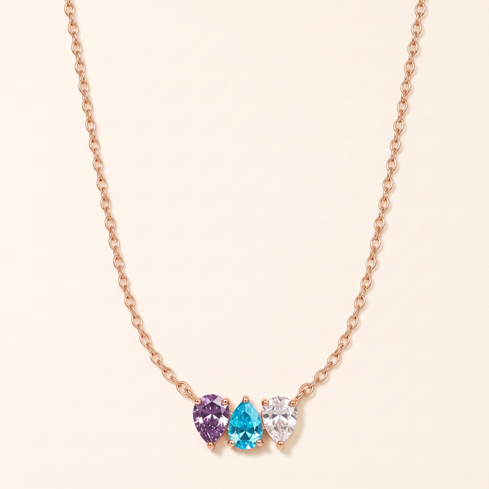 ROSALIE. Birthstone Necklace