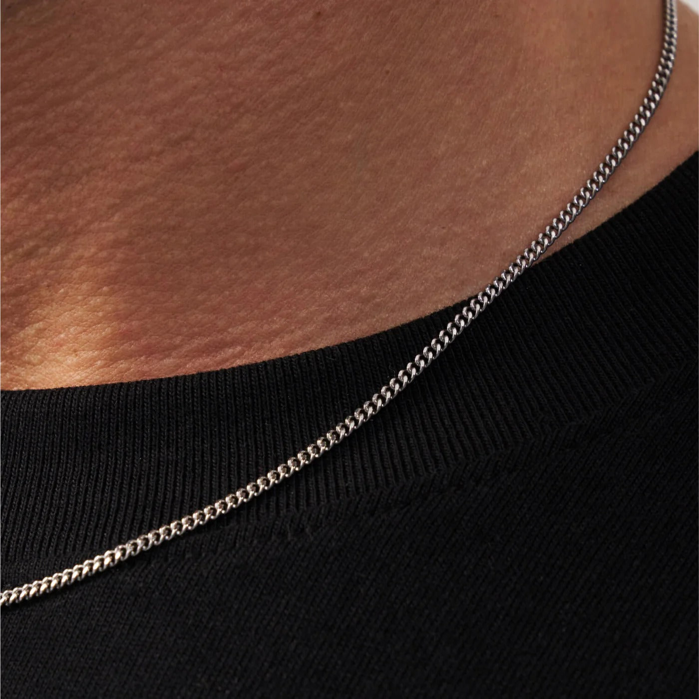 HUDSON. Cuban Chain Necklace 3mm