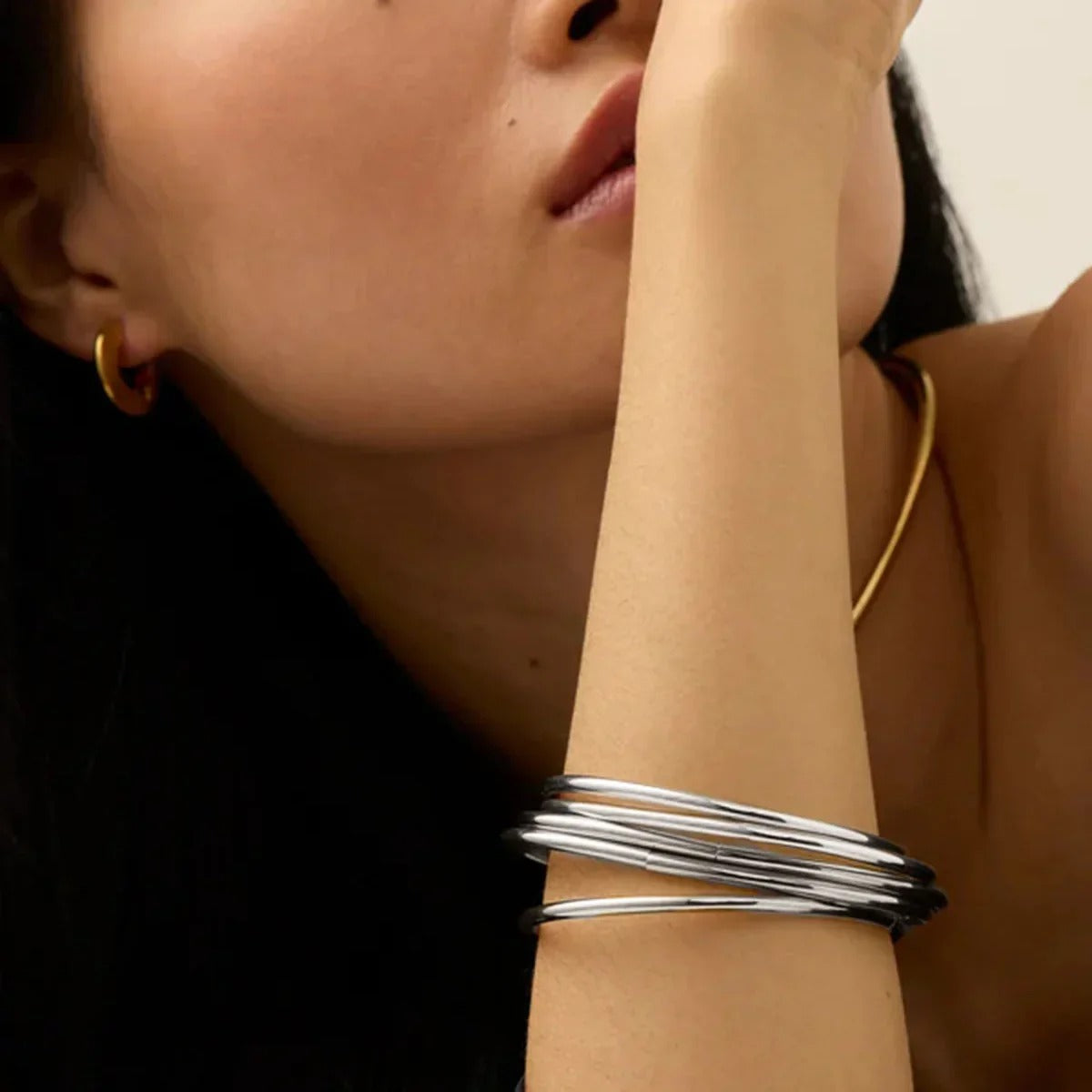 BRIDGET. Bangle Stack Set