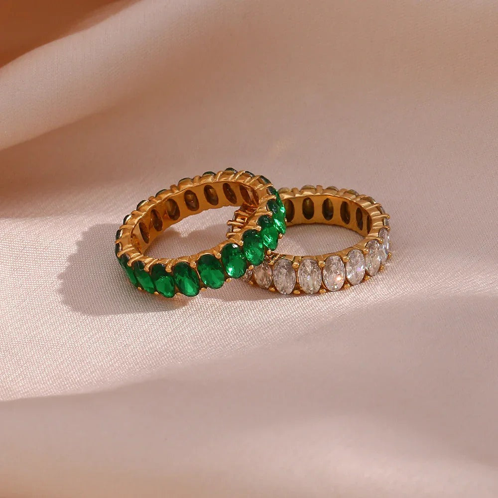 IVY. Diamond Simulant Ring