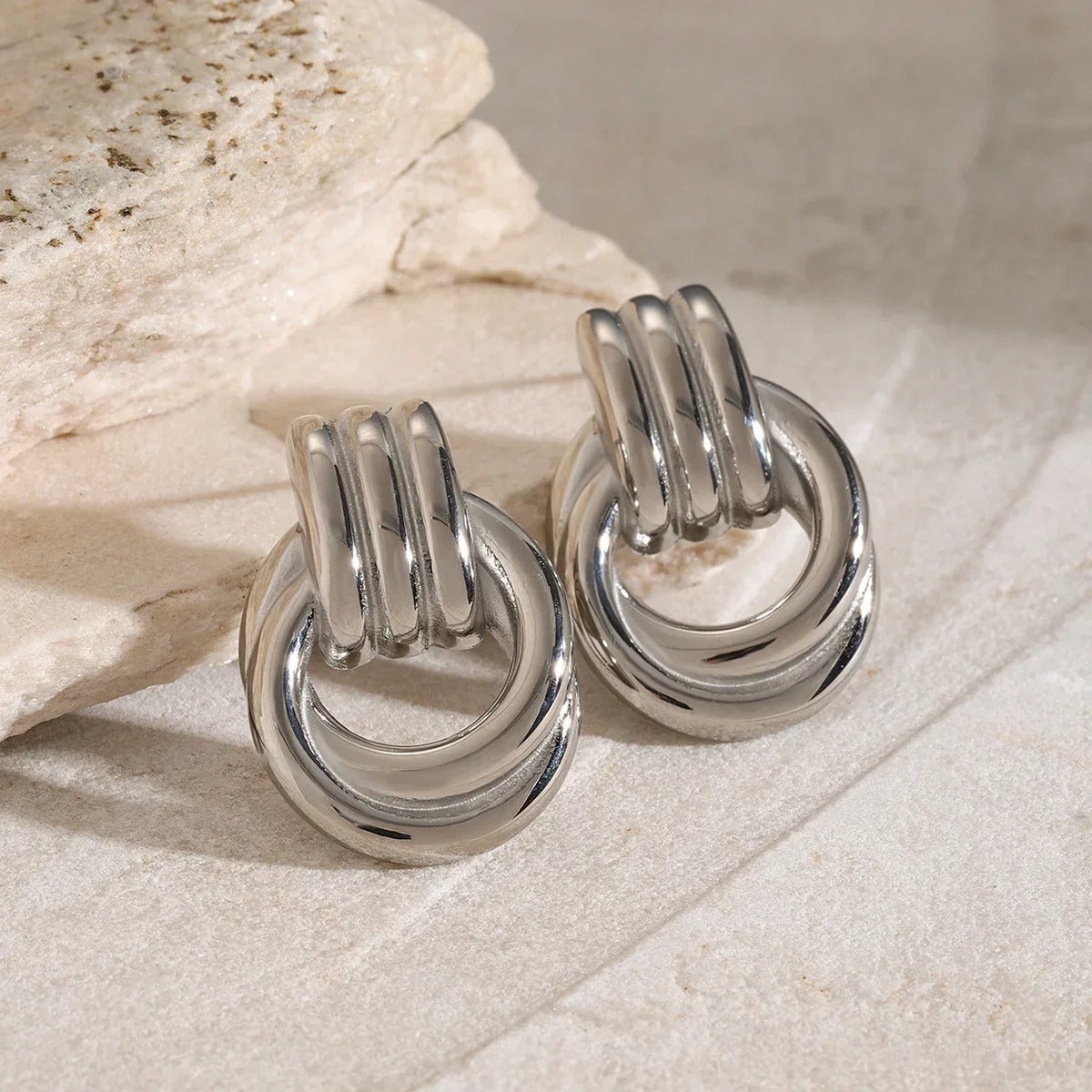 LUNA. Layered Hoop Earrings