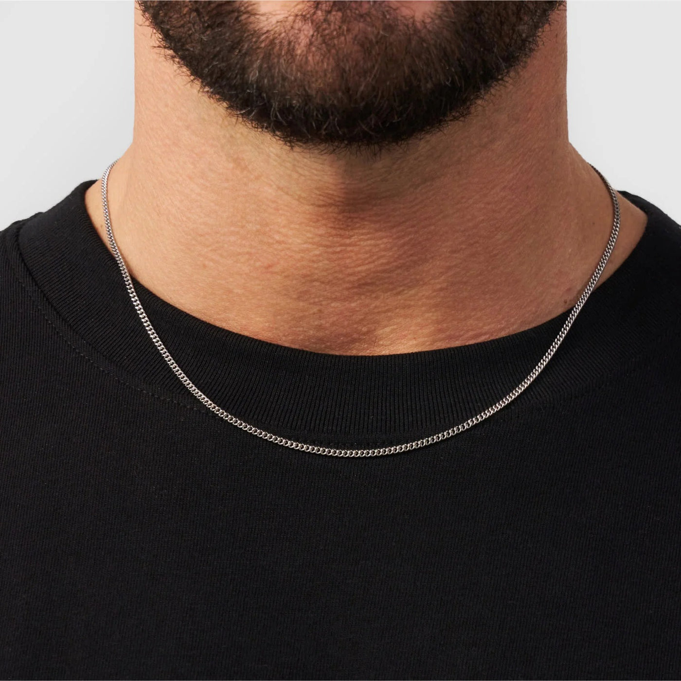 HUDSON. Cuban Chain Necklace 3mm