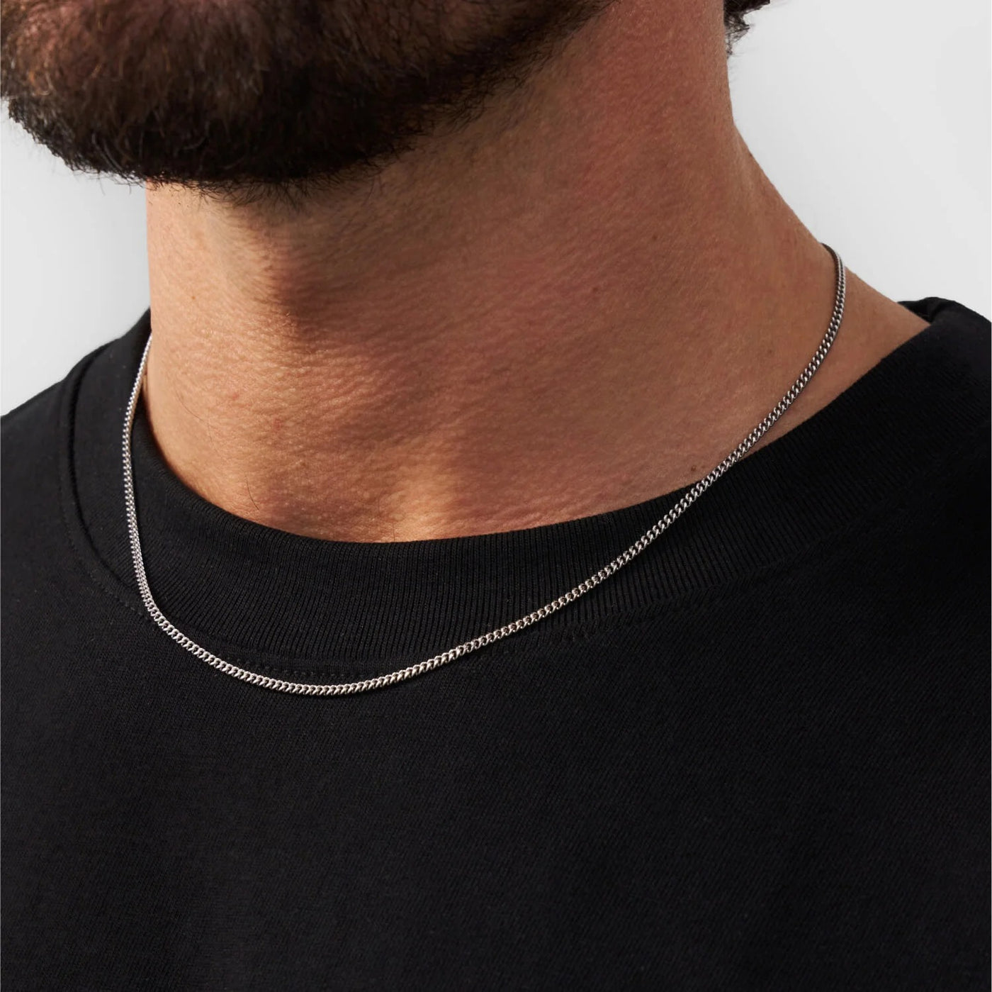 HUDSON. Cuban Chain Necklace 3mm