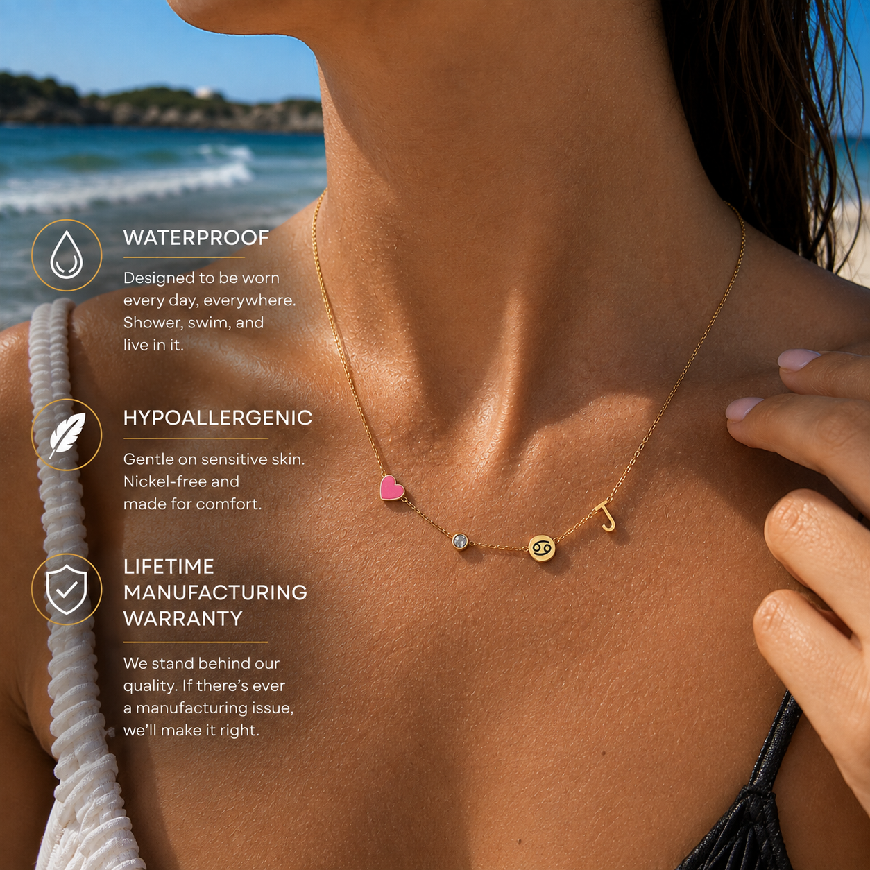ELARA. Story Charm Necklace