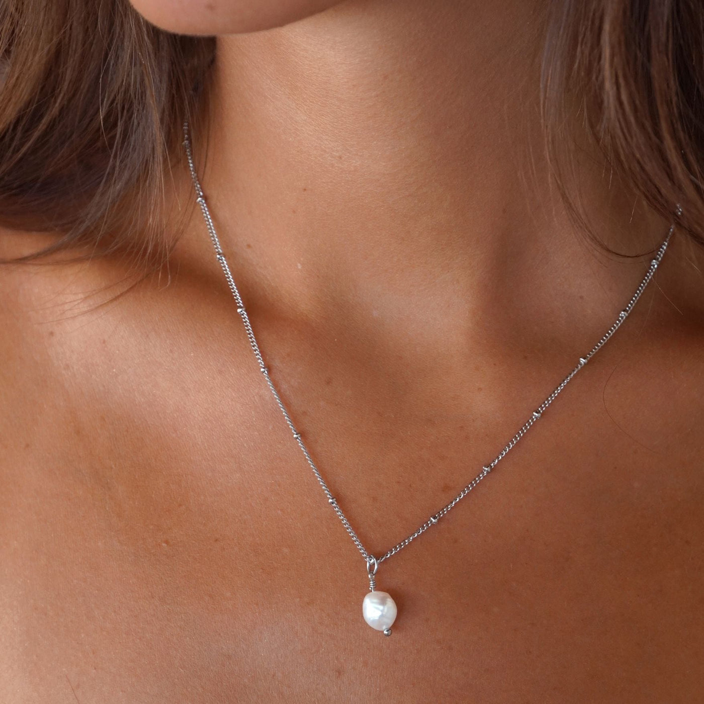 MARGOT. Baroque Pearl Pendant
