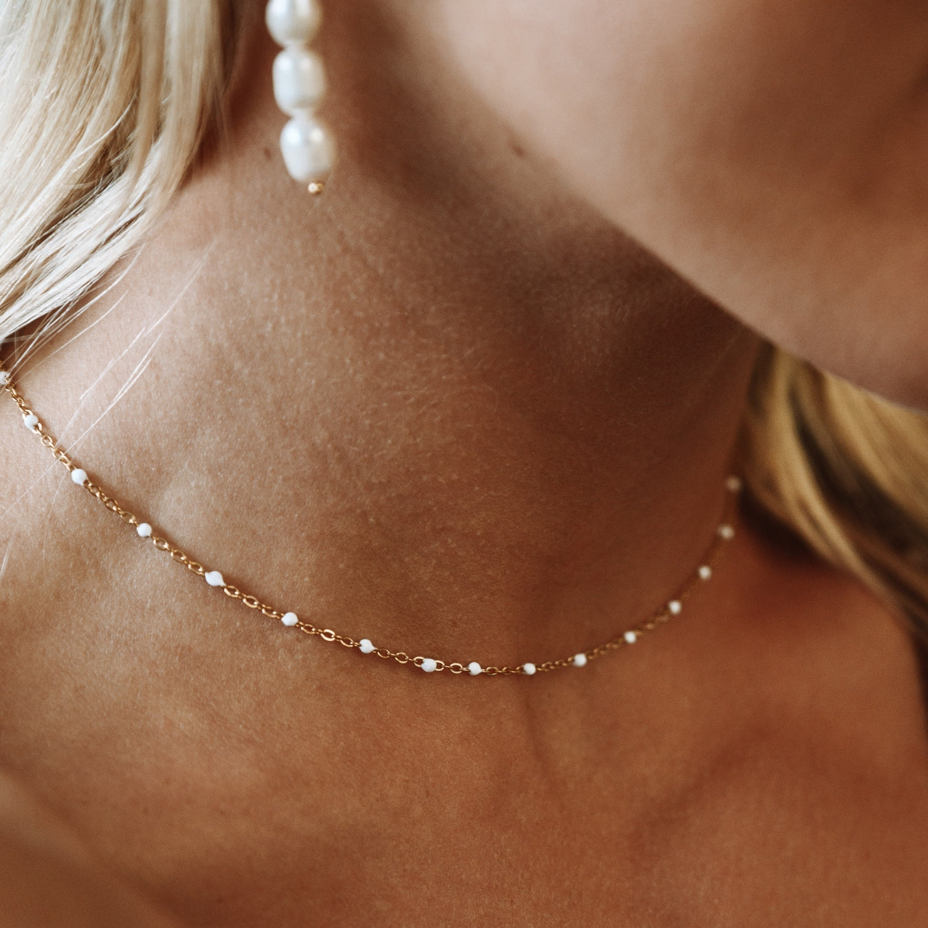 BLAIR. Beaded Choker